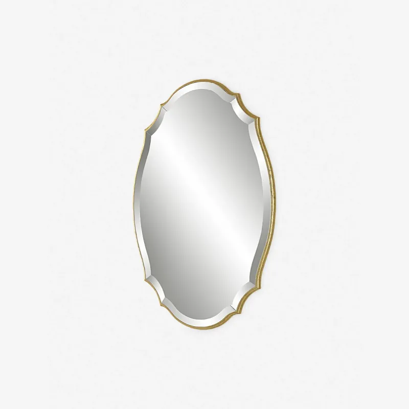 Oval Pirinç Ayna