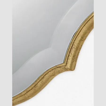 Oval Pirinç Ayna